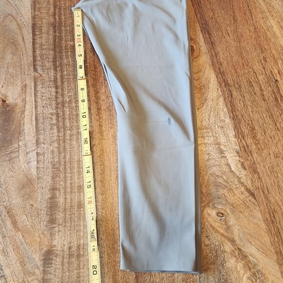 Lululemon Pants Mens Large Gray Green License to Train LTT Leggings Running Gym - Picture 8 of 9